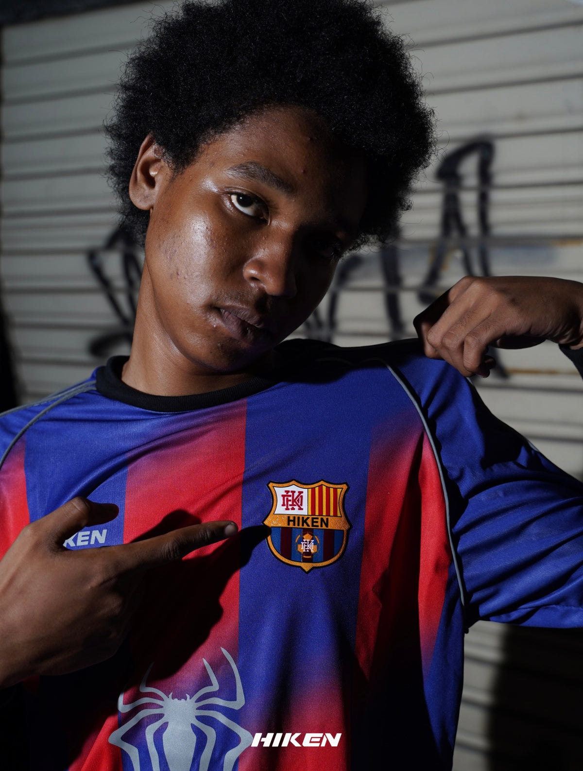 HIKEN NOIR BLUROUGE JERSEY