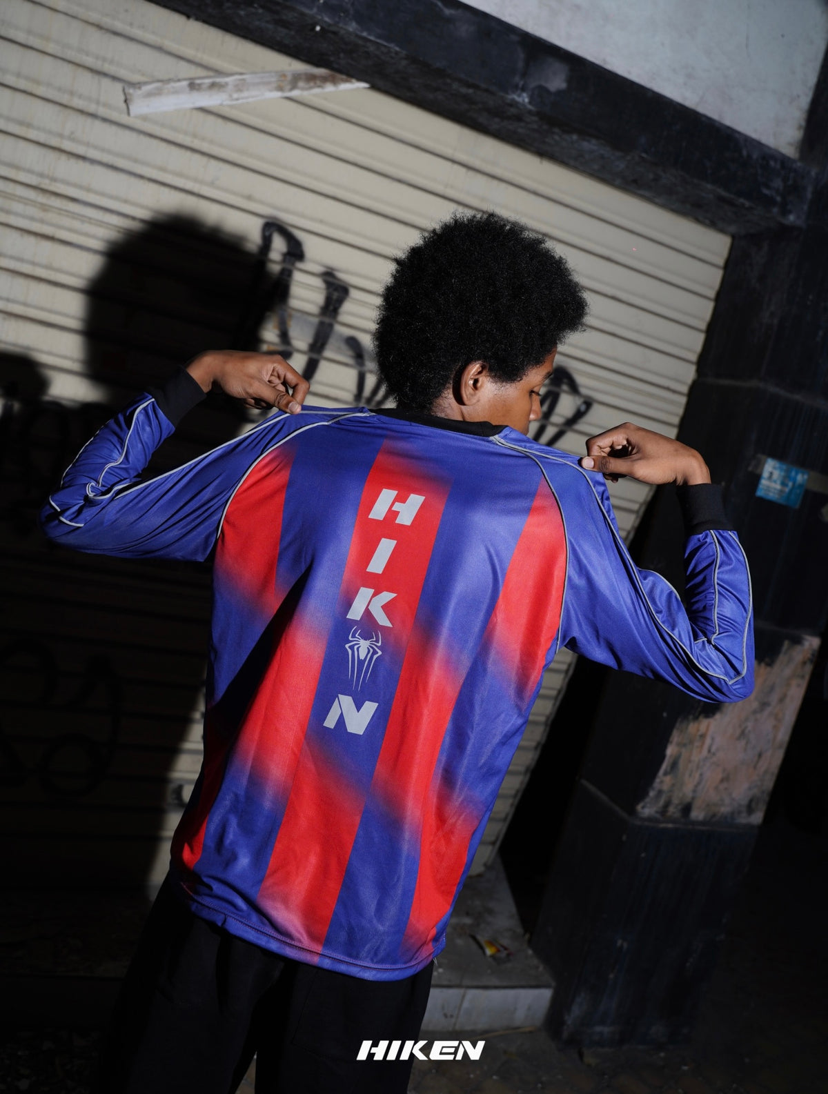 HIKEN NOIR BLUROUGE JERSEY