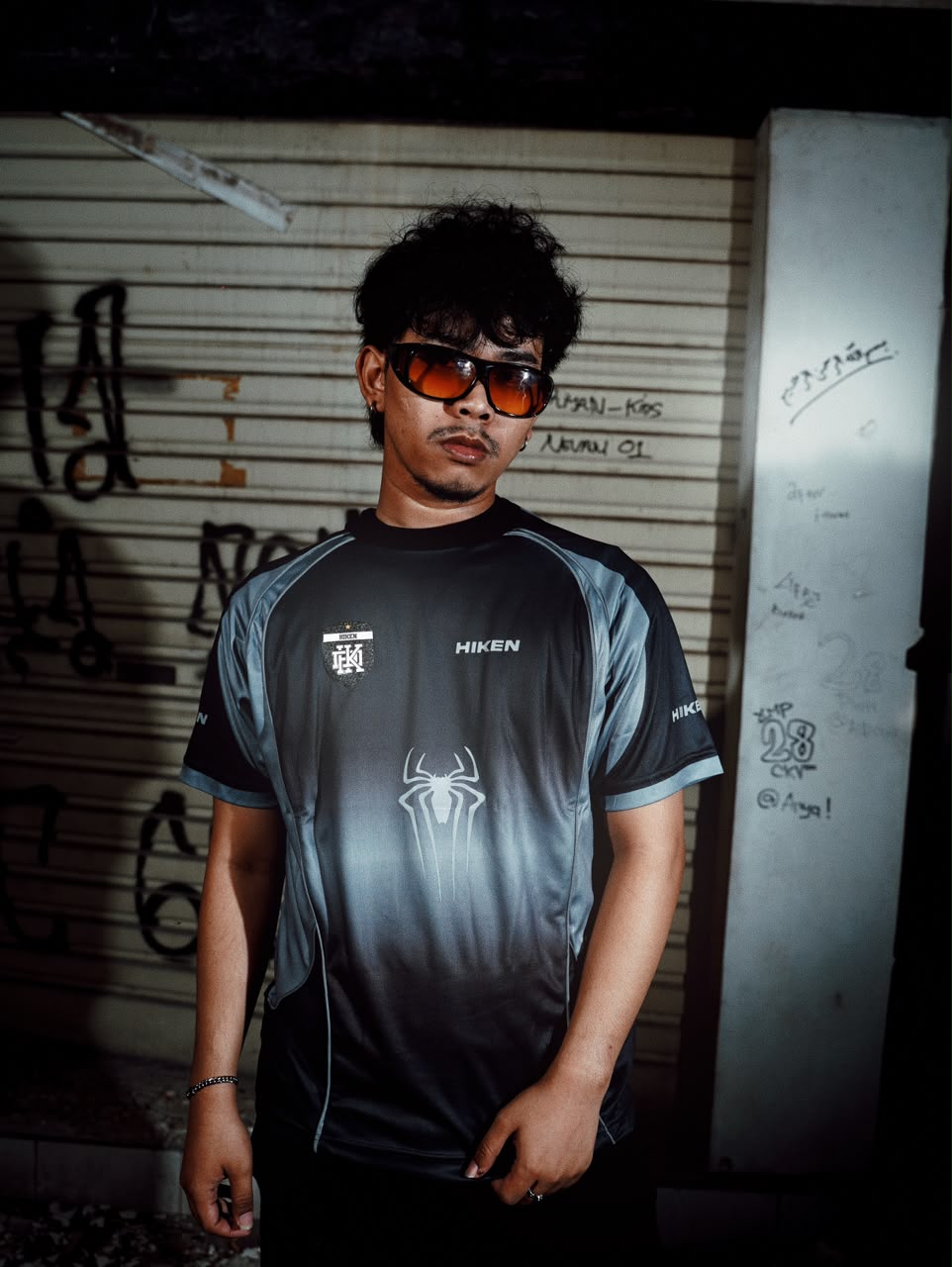 HIKEN NOIR BLACK JERSEY