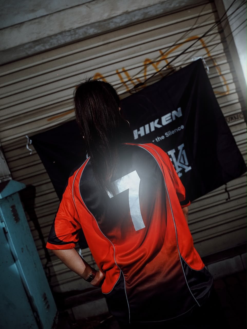 HIKEN NOIR RED JERSEY