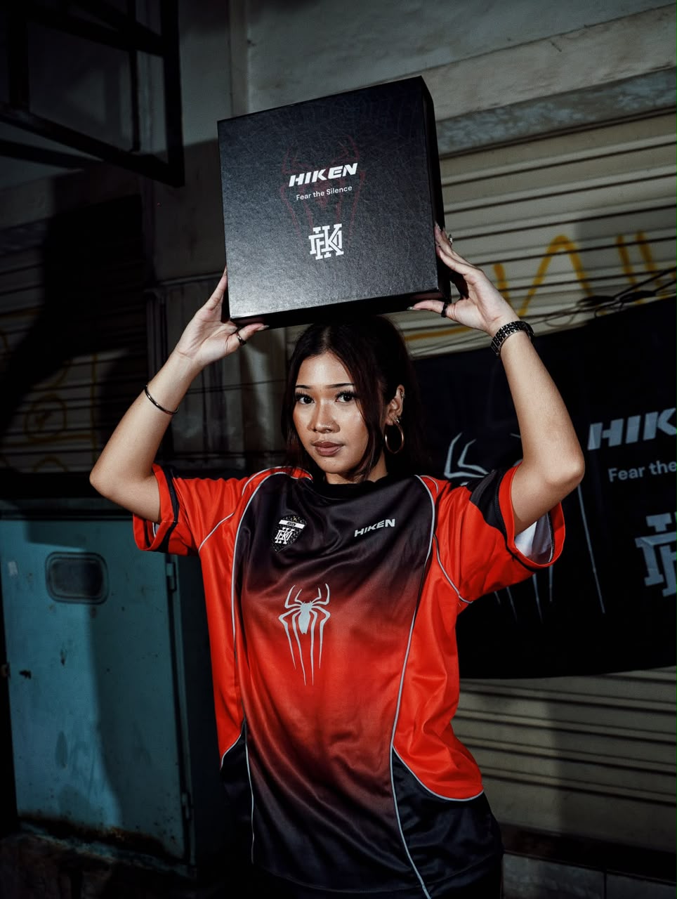 HIKEN NOIR RED JERSEY